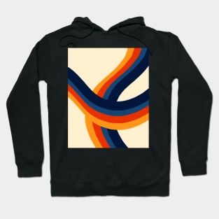 Retro Abstract Roller Coaster Hoodie